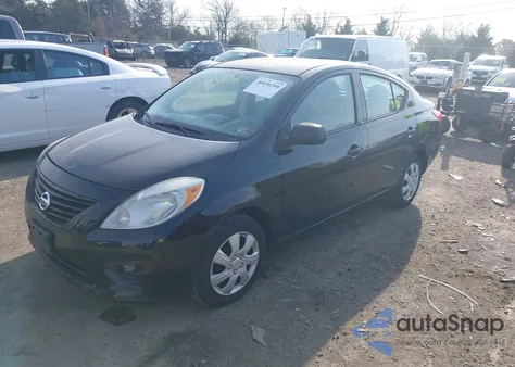 2012 Nissan Versa 1.6 S из США, поврежденный, VIN 3N1CN7AP7CL941409